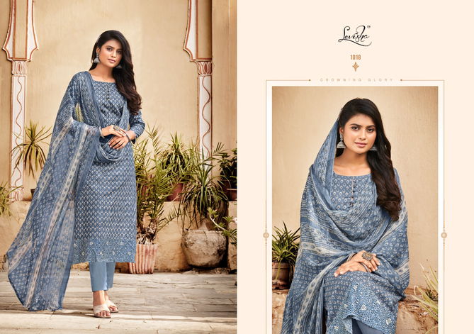 Levisha Naaz Regular Wear Wholesale Cotton Dress Material Catalog